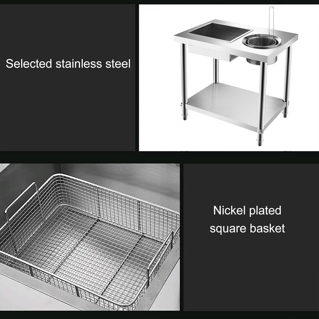 Stainless Steel Breading Table Work Table U3474