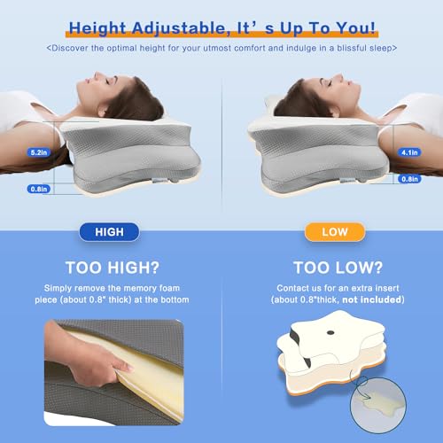 Adjustable Memory Foam Cervical Pillow T157
