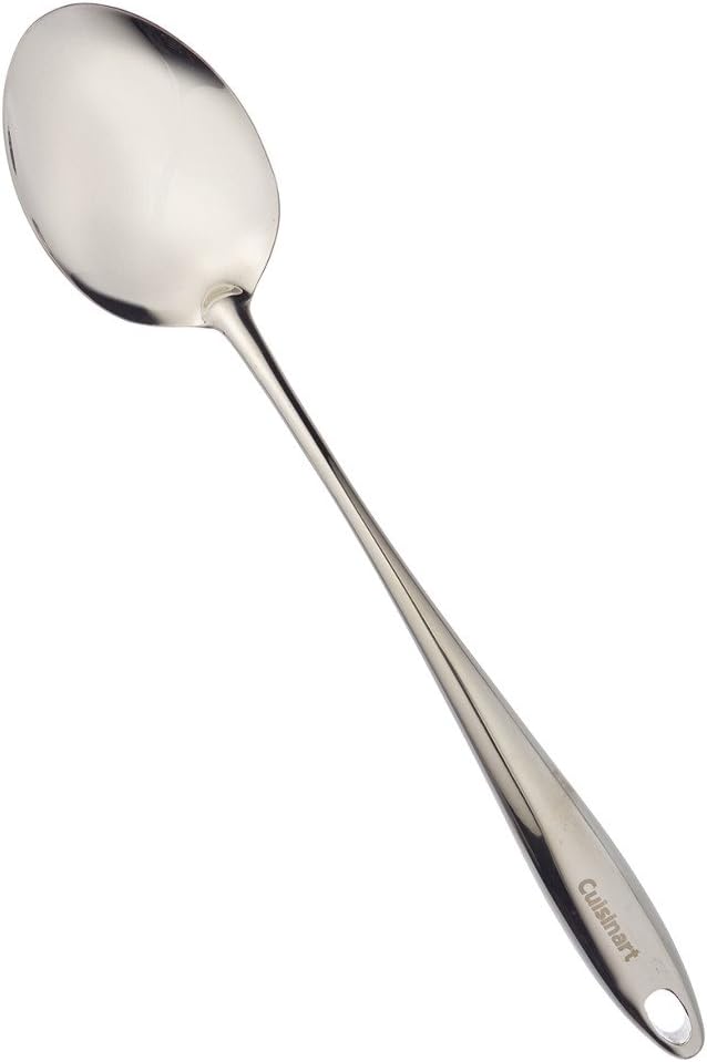 Stainless Steel Solid Turner and Solid Spoon Kitchen Utensil Set Q72617