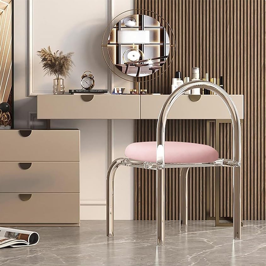 Grey Acrylic Dining Chair I402