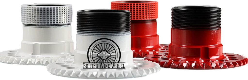 5 Lug Knock Off Wire Wheel Adapters, Set of 4 Z95924