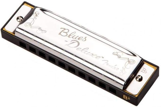 Blues Deluxe Harmonica, Key of B Flat L6831