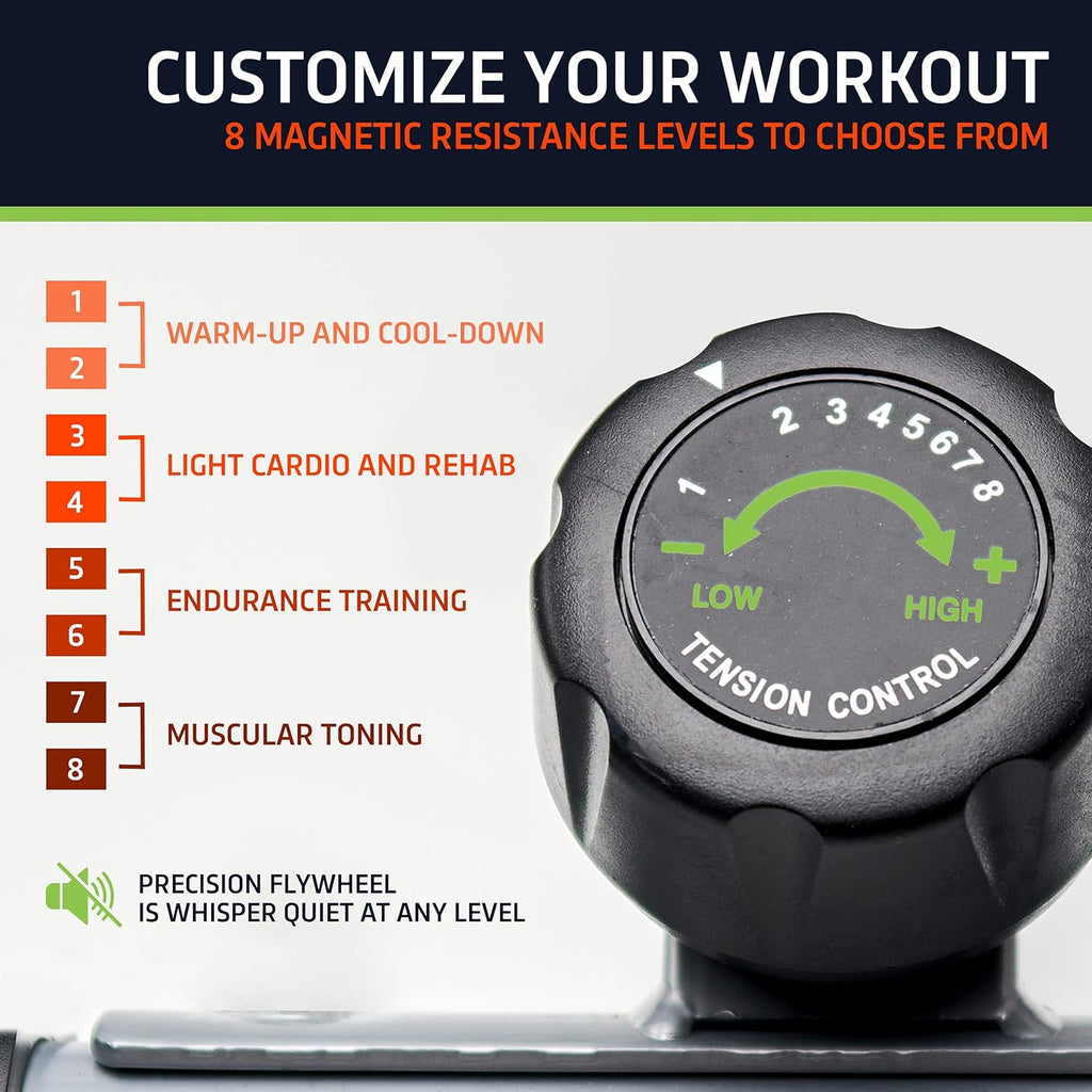 Under Desk Bike Pedal Exerciser with LCD Display O9039