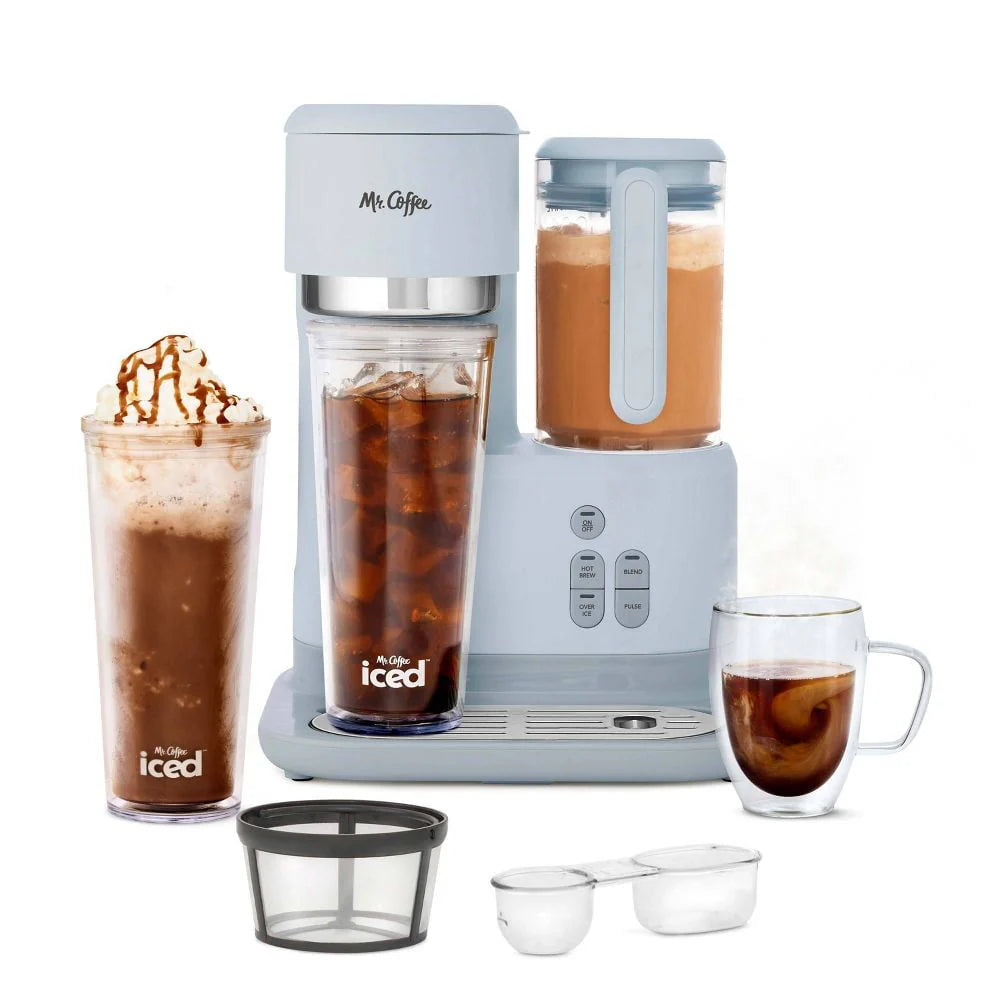 Light Gray Single-Serve Coffee Maker T64837
