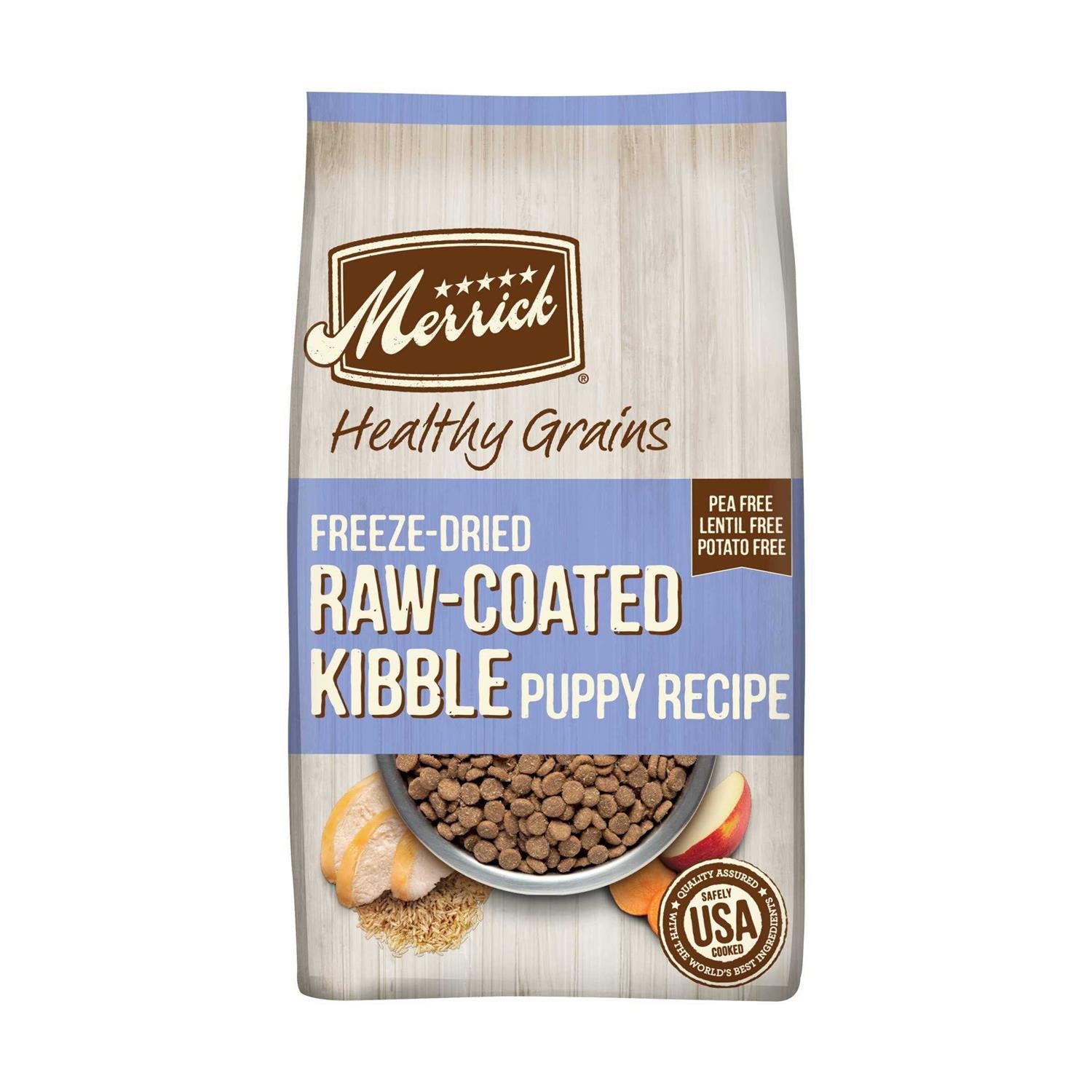 Freeze Dried Raw Coated Kibble Dry Dog Food Puppy Recipe U96653