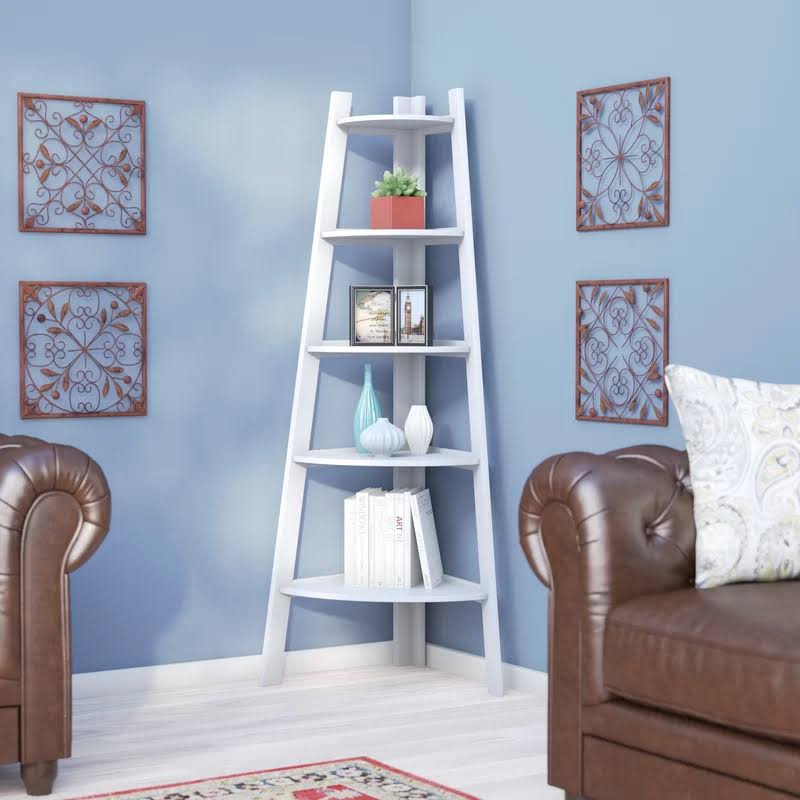 Black Corner Unit Bookcase K771