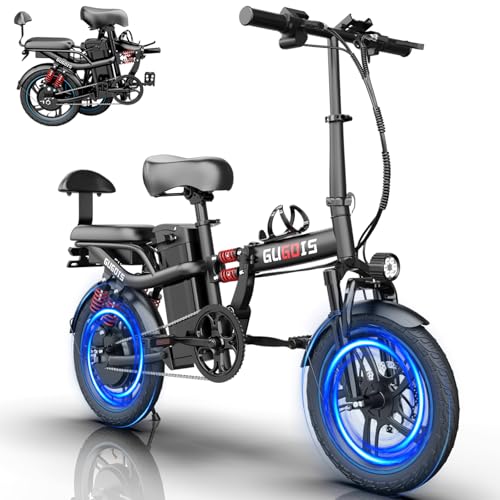 2 Seater Electric Bike, 16" Fat Tire, Full Suspension A247