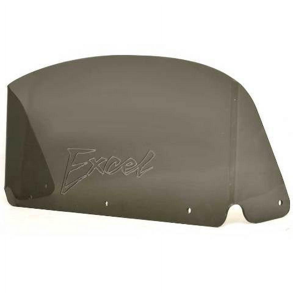 25 1/4 Inch Smoke Plexiglass Boat Windshield C519881