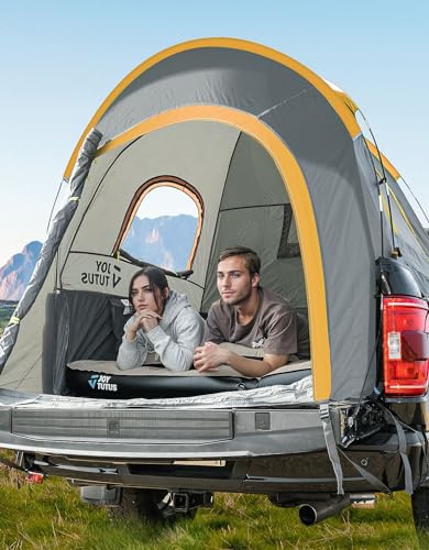 Green Waterproof Double Layer Pickup Truck Tent for 2 Person R105
