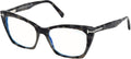 Grey Havana 54/17/140 Eyewear Frame B35408