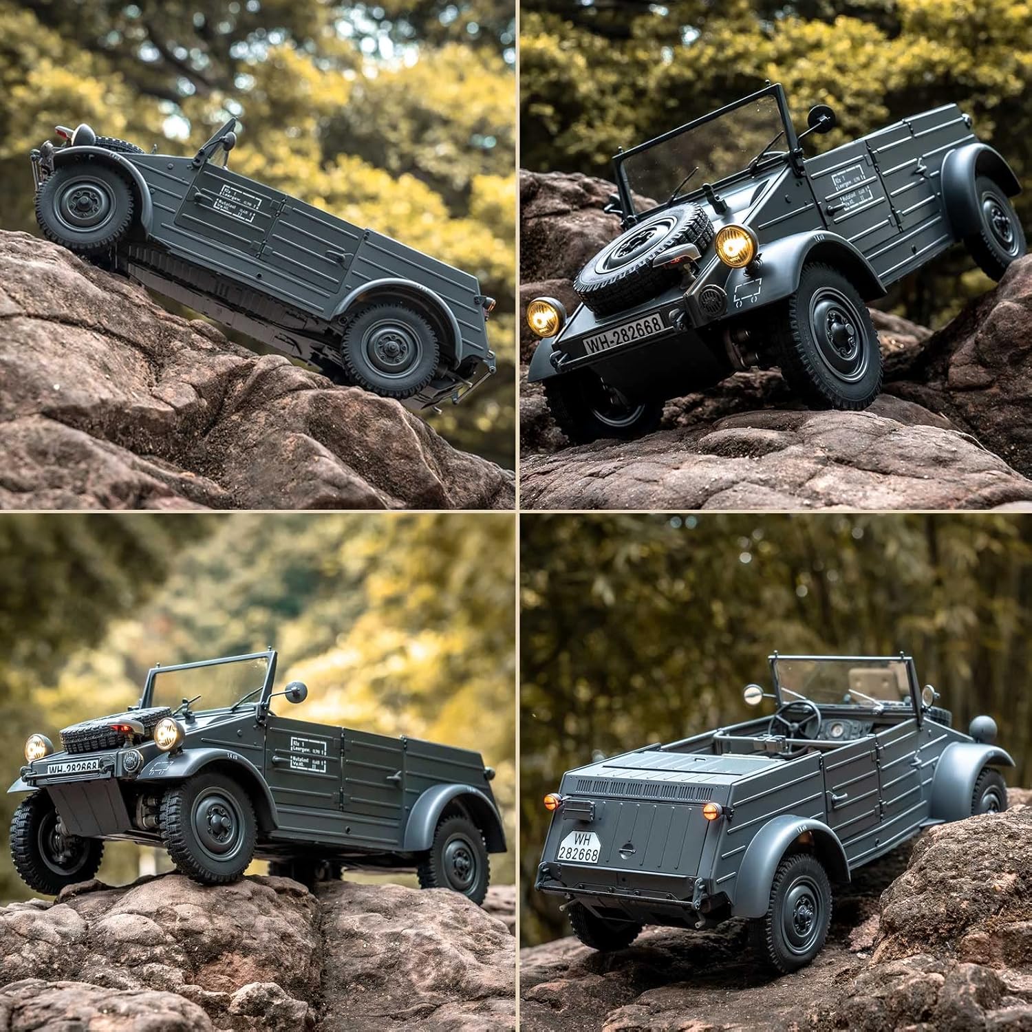 1/12 Kubelwagen Type 82 RC Rock Crawler T634