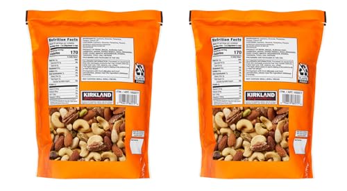 Unsalted Mixed Nuts 2.5 lb, 2 Pack Z8500