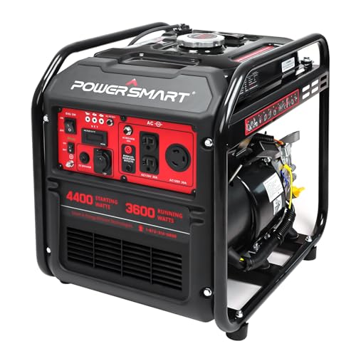 4400-Watt Portable Generator with Inverter Technology, Gas Powered O86081