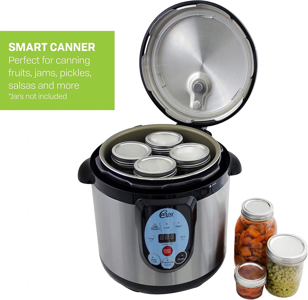 9.5 Qt Stainless Steel Electric Pressure Cooker and Canner S90380