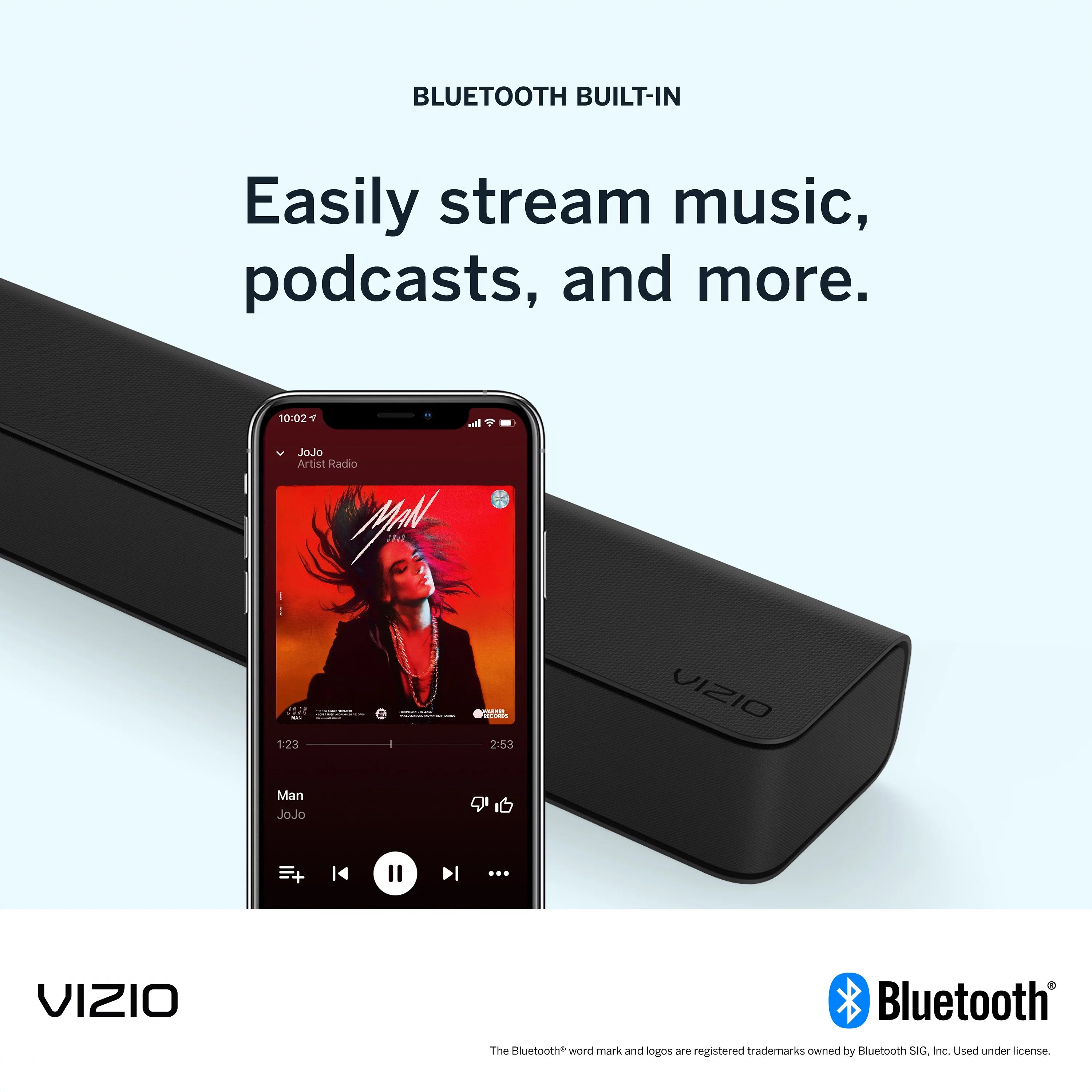 2.1 Sound Bar with Wireless Subwoofer L942400