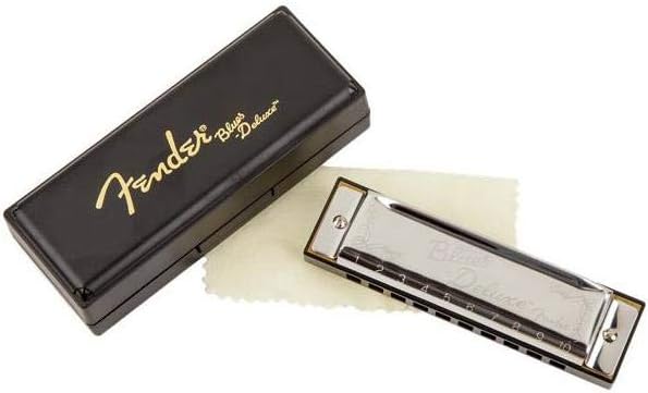 Blues Deluxe Harmonica, Key of B Flat L6831