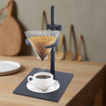 Black Adjustable Pour Over Coffee Stand U160