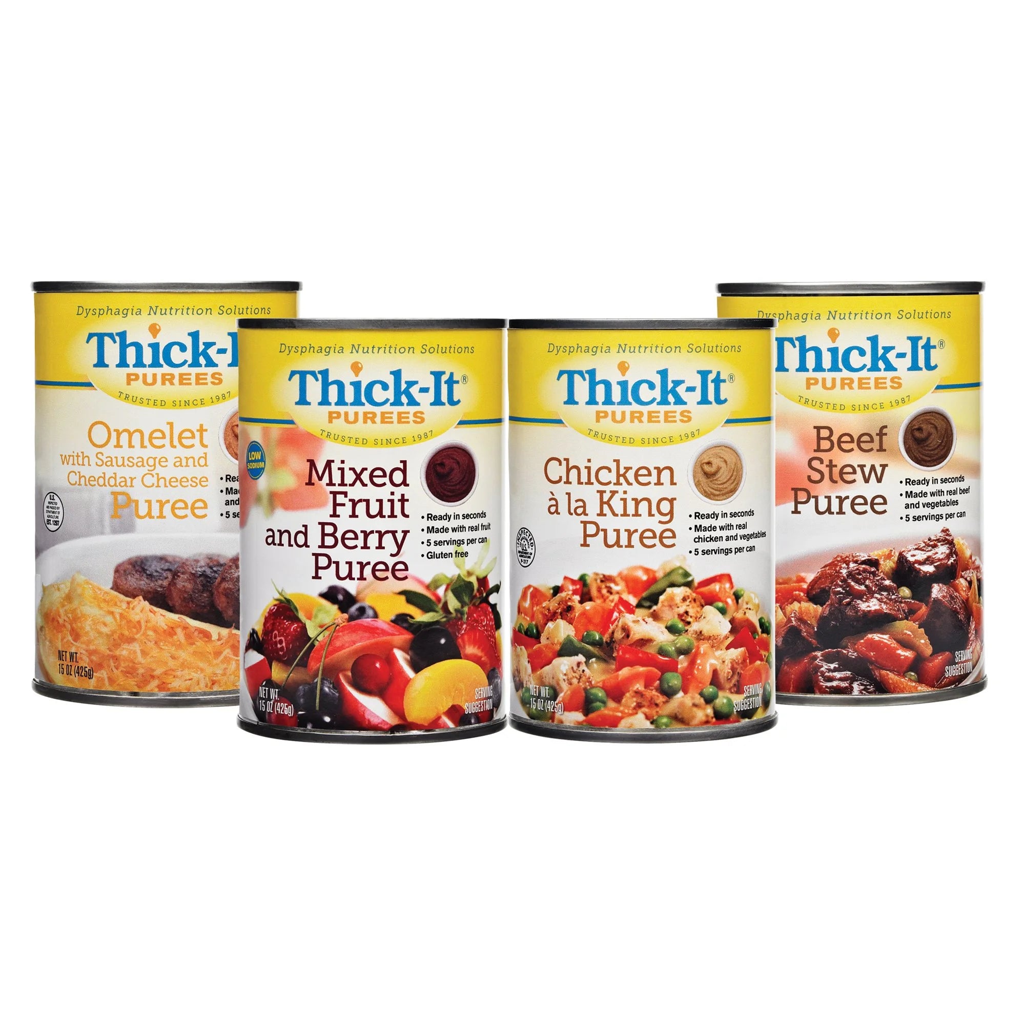 15 oz Can Beef Stew Puree Case of 12 C73468
