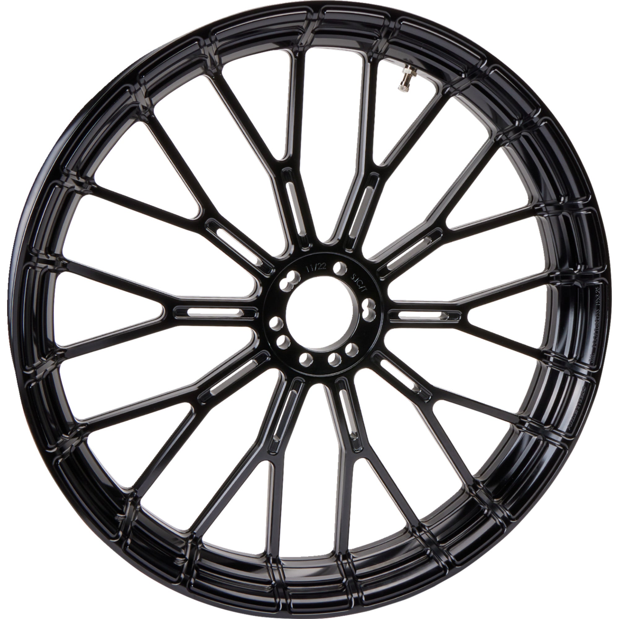 21" x 3.5" Y-Spoke Forged Black Front Wheel E883140