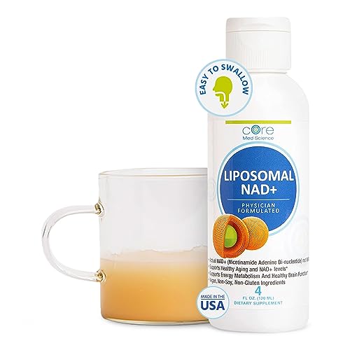 Liposomal NAD Supplement Liquid, 4 Fl Oz O56467