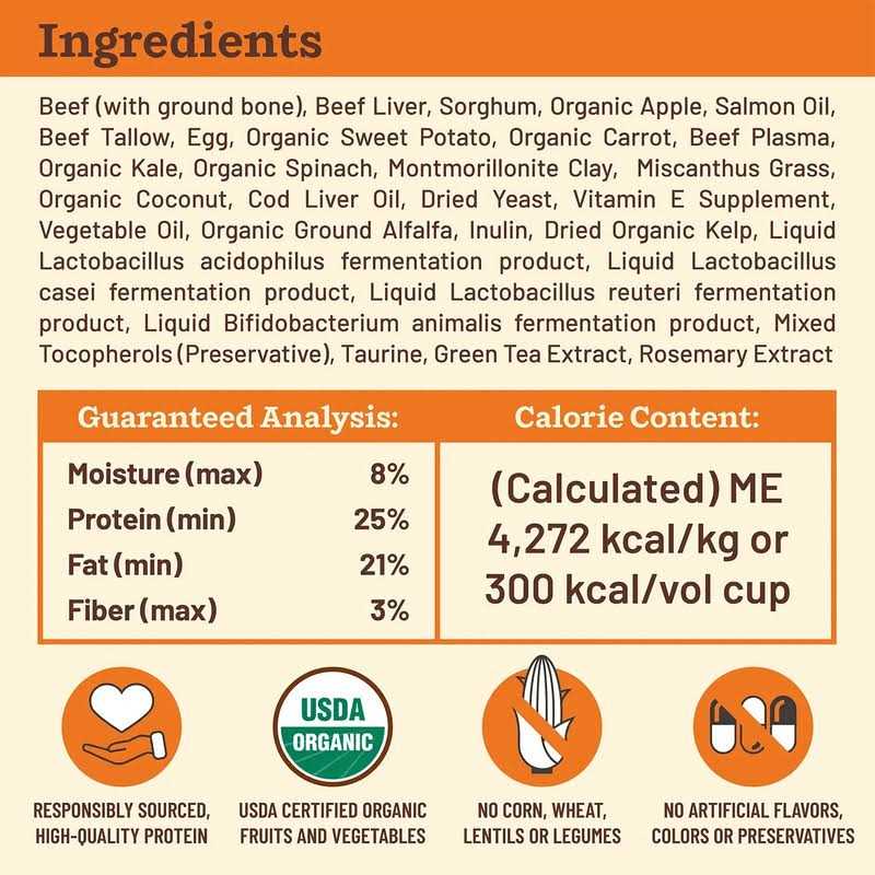 Primal Kibble in The Raw Beef Dog Food E972644