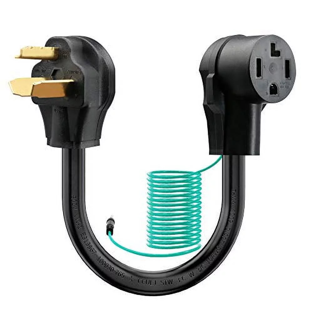 Dryer Adapter 4 Prong to 3 Prong 30 Amp 1.5FT I515748