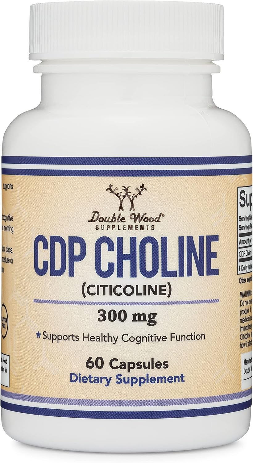 60 Capsules 300mg CDP Choline Supplement N566