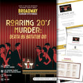 Murder Mystery Game Physical Game Kit X6588