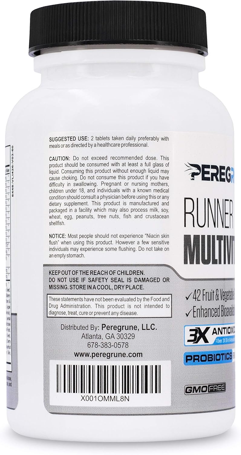 Runner Multivitamin with Antioxidants, B Complex, Probiotics F194966