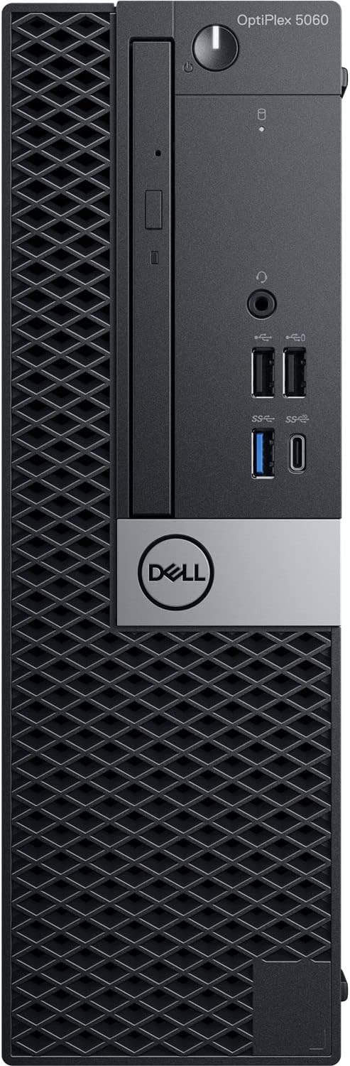 Dell Optiplex 5060 Desktop Computer Hexa Core Intel i5 16GB DDR4 RAM 250GB SSD Windows 11 Professional Black Q97527
