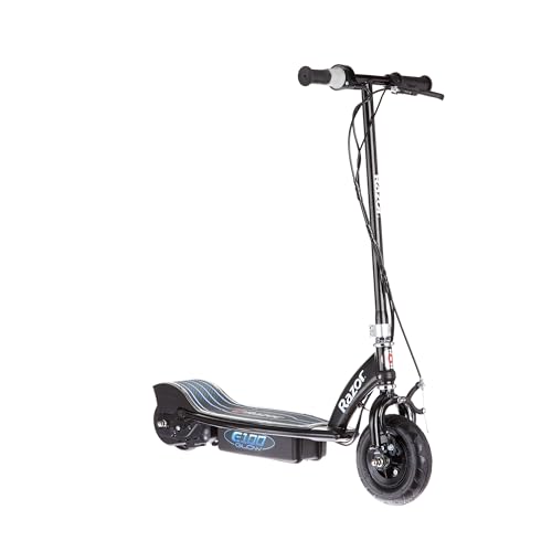 Electric Scooter with LED Light-Up Deck, 8" Air-filled Front Tire Q33158