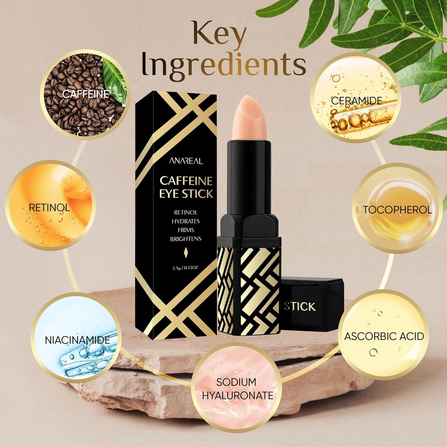 Caffeine Retinol Eye Stick K697