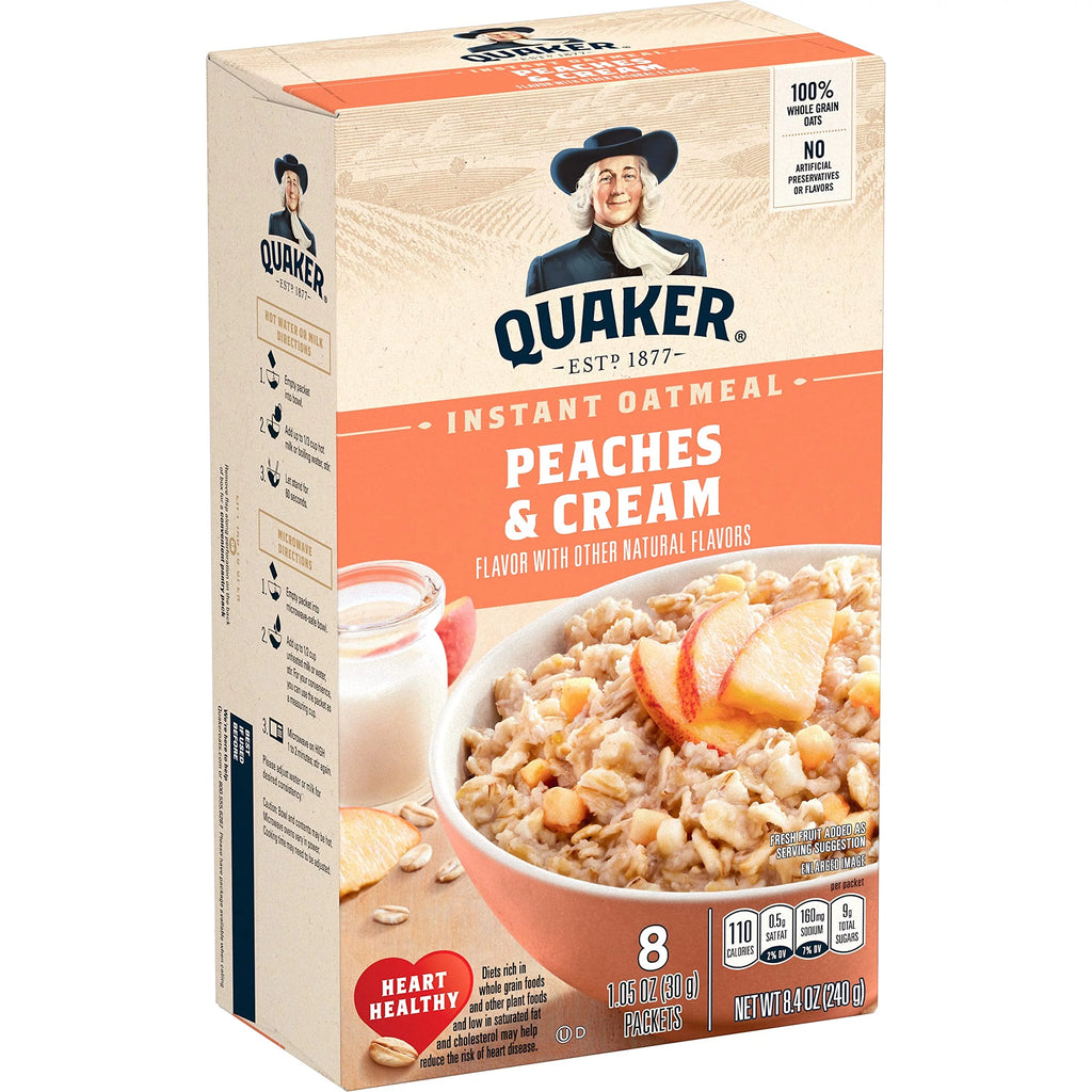 Peaches & Cream Instant Oatmeal (Pack of 2) B704109