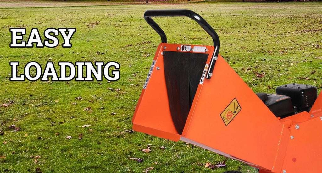 7HP Gas Powered Wood Chipper Shredder Mulcher Z920342