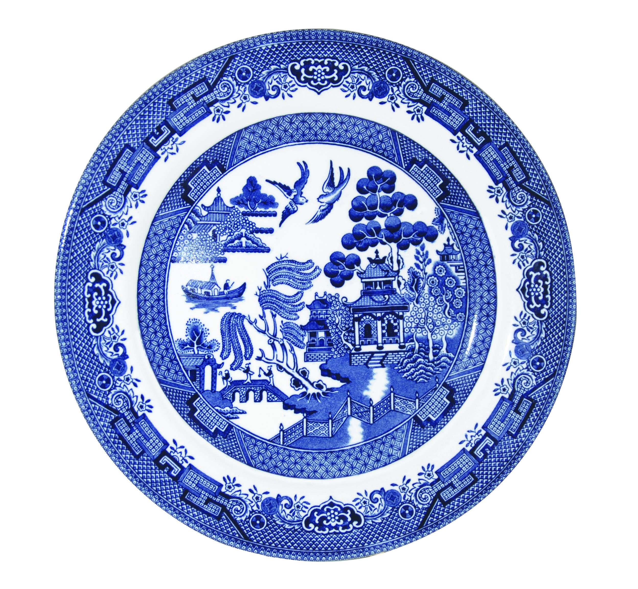 Blue Willow Fine China Salad Plate Set of 6 T449