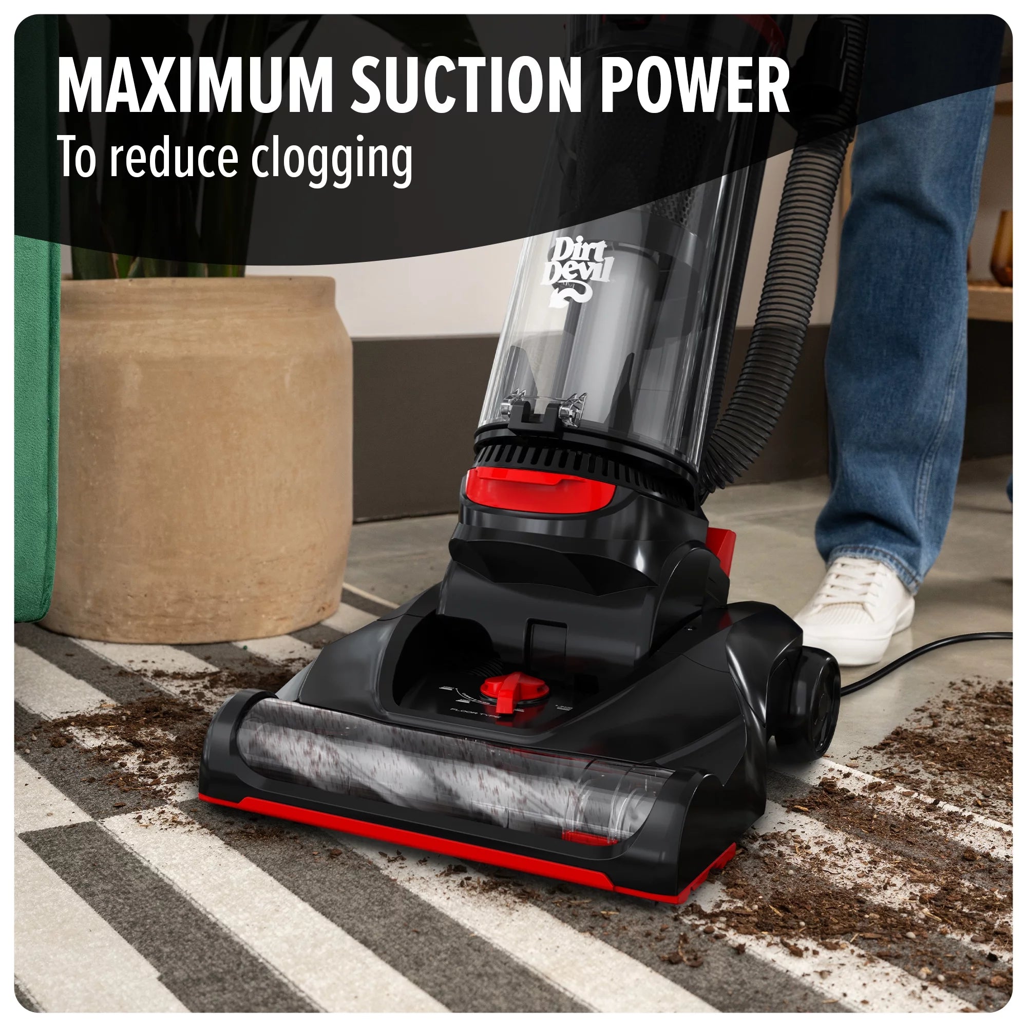 Bagless Upright Vacuum Cleaner Y633