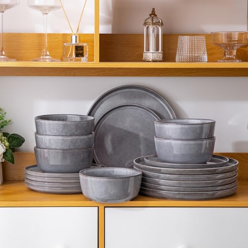 12pc Stoneware Dinnerware Set, Service for 4 Z443100