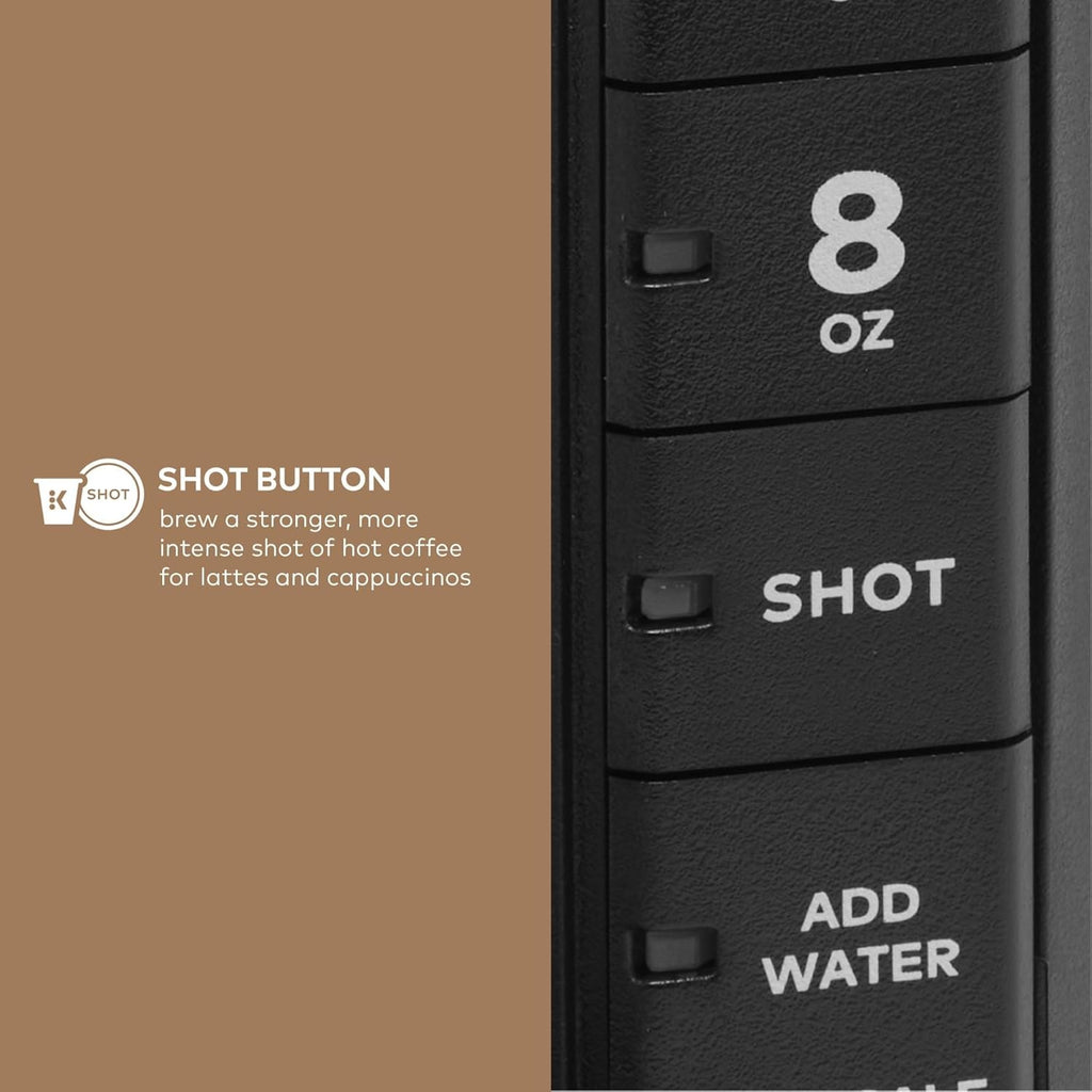 Black Single Serve Coffee Maker and Frother H234