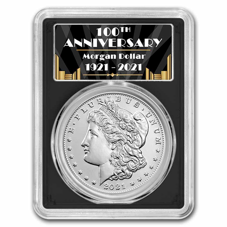 Silver Morgan Dollar MS-70 PCGS M2686