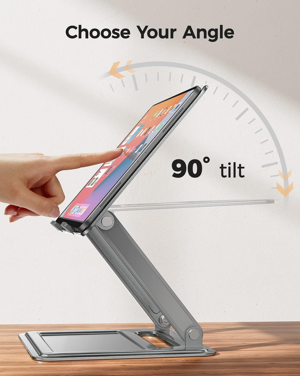 Adjustable Laptop Desk with Cushion P388