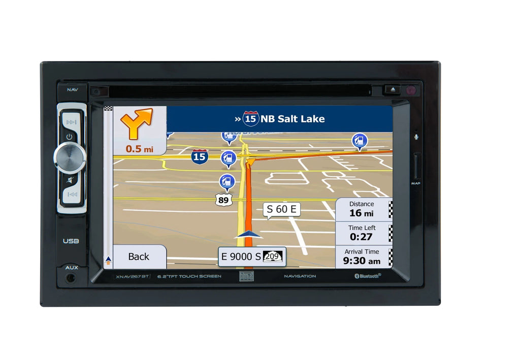 6.2 inch Double Din Car Stereo with Built-in Navigation S5442