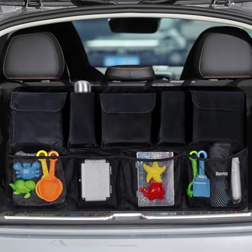 Car Backseat Trunk Organizer with Adjustable Straps A2853