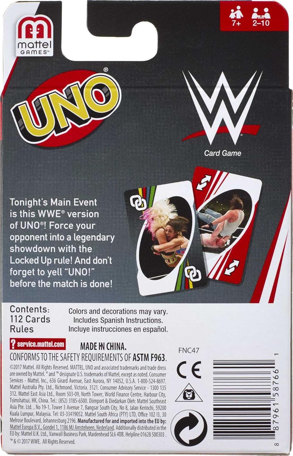 UNO Card Game Z25353