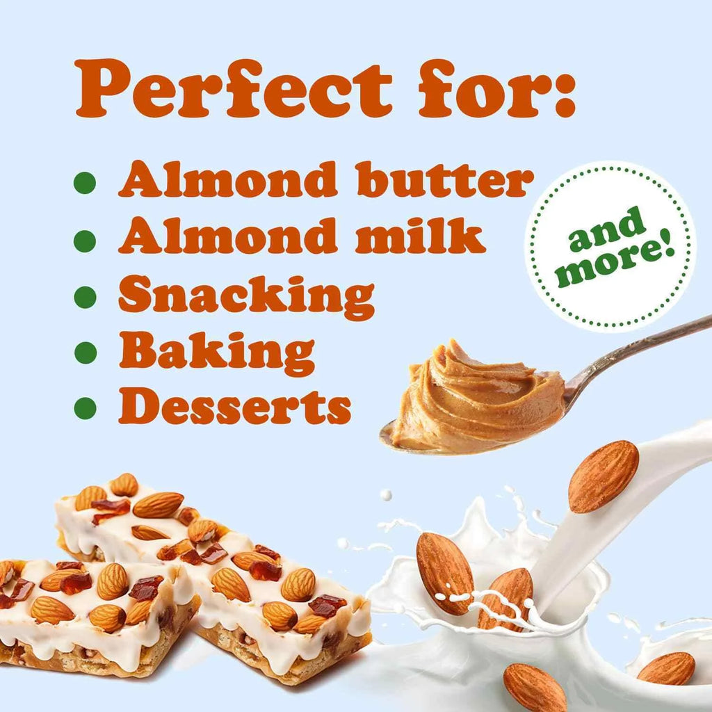 Organic Raw Almonds, 3 Pounds X901619