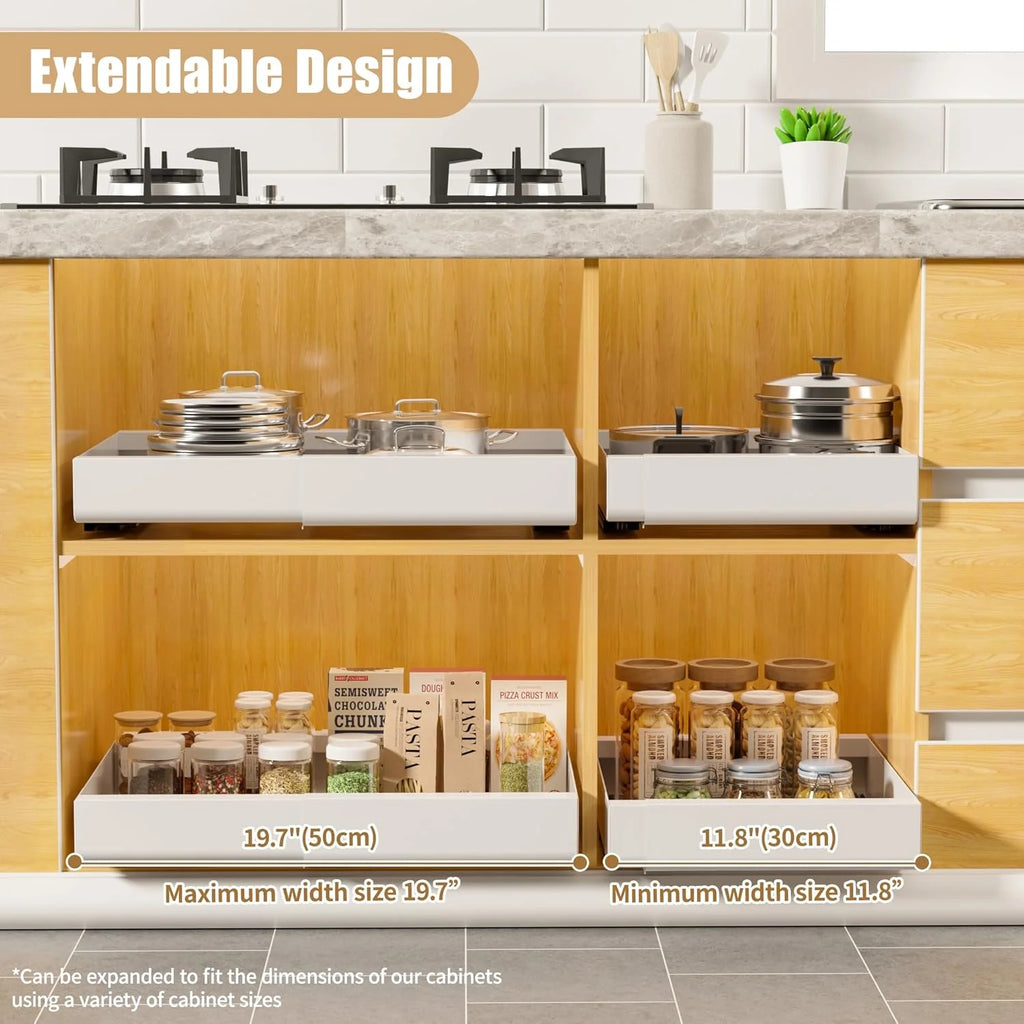 Width Expandable Heavy Duty Slide Out Drawers L72715