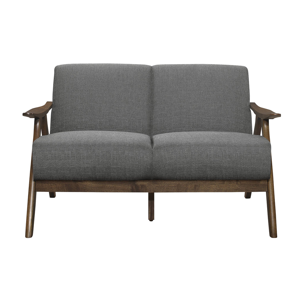 Gray Loveseat P210