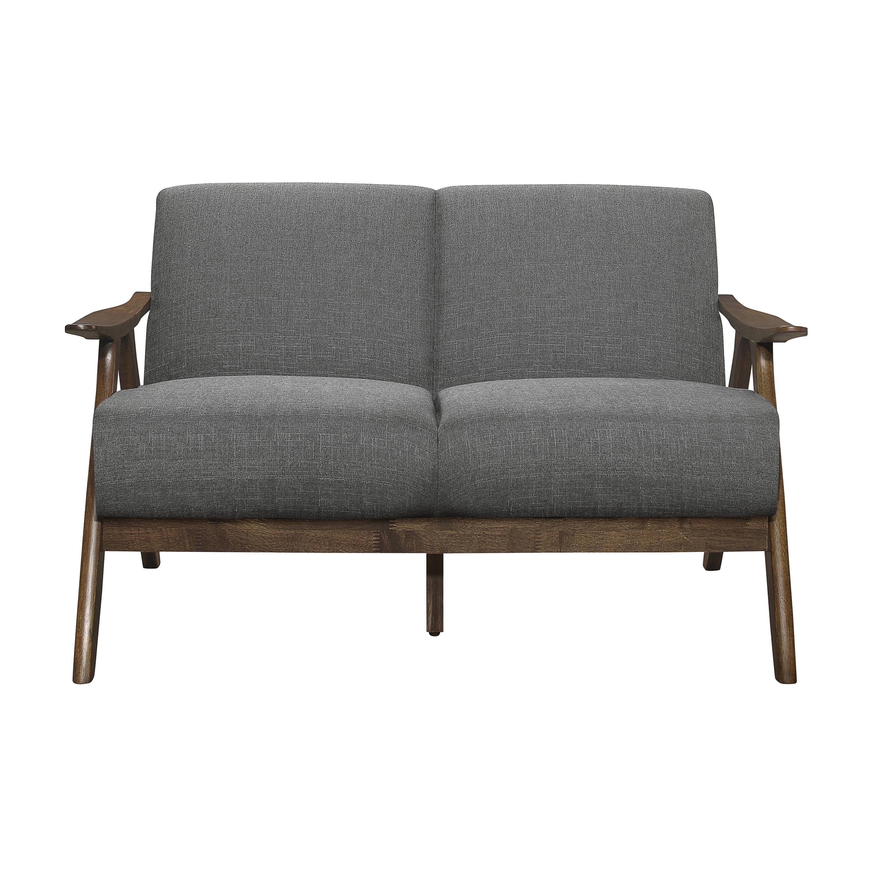 Gray Loveseat P210