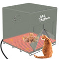 Large Heated Cat House P17348